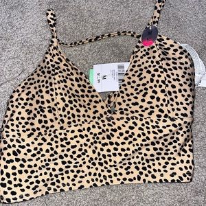 Medium forever 21 cheetah sports bra